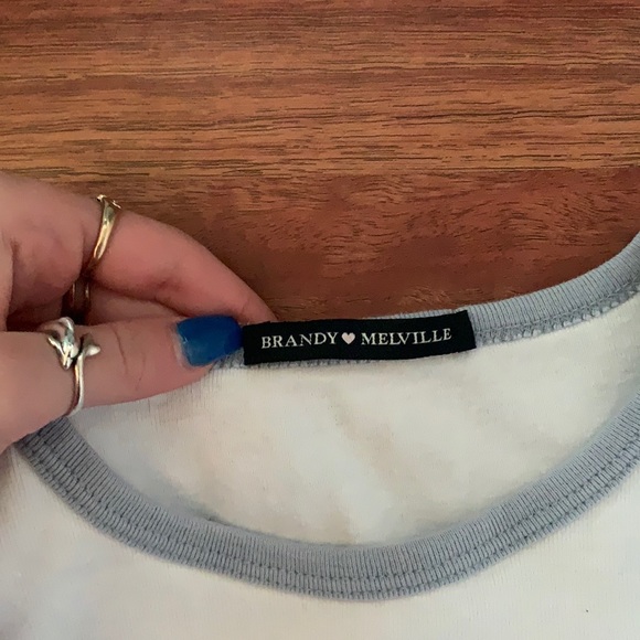 Brandy Melville “Don’t call me baby” Crop - Picture 3 of 3